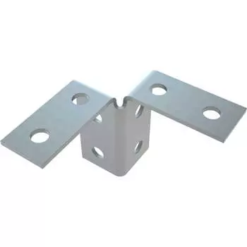 Угловая двойная усиленная пластина Система КМ