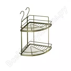 Малая угловая двухъярусная полка lemax YJ-G209A BA