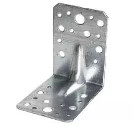 Угловая оцинкованная перфорированная пластина ЦКИ 64802