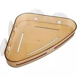 Угловая пластиковая полка Аквалиния