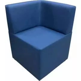 Угловая секция Мягкий Офис синяя РТ801СН