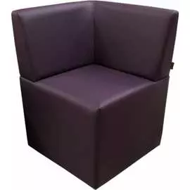 Угловая секция Мягкий Офис фиолетовая РТ801ФЛ