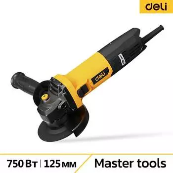Угловая сетевая шлифмашина DELI DL-JM125-E2 166255