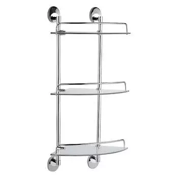 Угловая стеклянная полка Haiba hb1607-3 550624