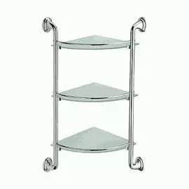 Угловая трехъярусная полка Ledeme L1507-3 896424