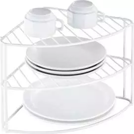 Угловая трехуровневая полка-подставка для кухни Mallony W4165 100202