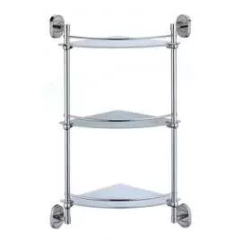 Угловая тройная стеклянная полка Savol S-007073-3 23346