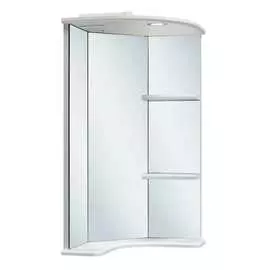 Угловое зеркало для ванной Runo Браво 40 00000000949