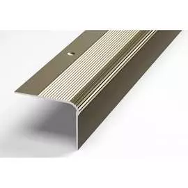 Угловой алюминиевый анодированный порог Лука