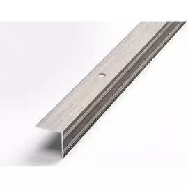 Угловой алюминиевый декоративный порог Лука УТ000024589