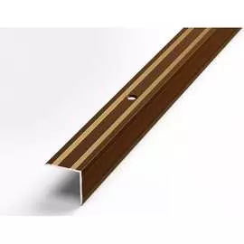 Угловой алюминиевый порог Лука