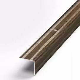 Угловой алюминиевый порог Лука