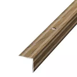 Угловой алюминиевый порог Лука