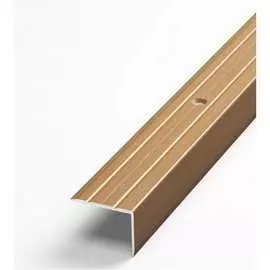 Угловой алюминиевый порог Лука