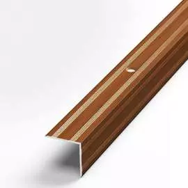 Угловой алюминиевый порог Лука 00000001444