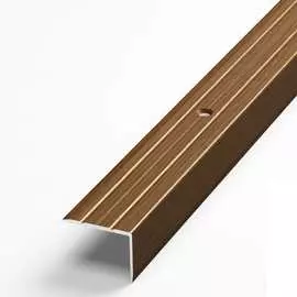 Угловой алюминиевый порог Лука 00000001506