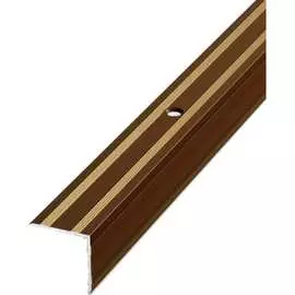 Угловой алюминиевый порог Лука