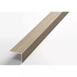 Угловой алюминиевый порог Лука