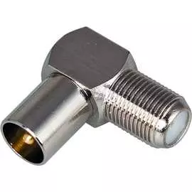 Угловой антенный переходник REXANT RG-6 06-0027-A