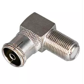 Угловой антенный переходник REXANT RG-6 06-0026-A