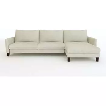 Угловой диван MZ5 Диваны Энди Kanti 10755905 Teddy 005 (серый жемчуг)