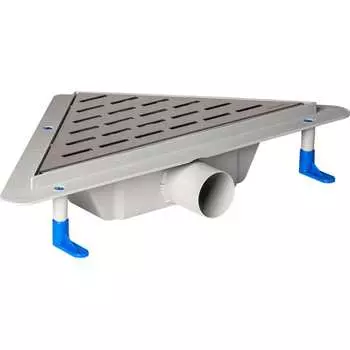 Угловой душевой лоток STYRON