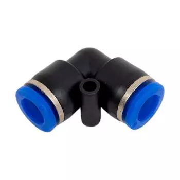 Угловой фитинг для пластиковых трубок Partner PA-SPV08(9377)