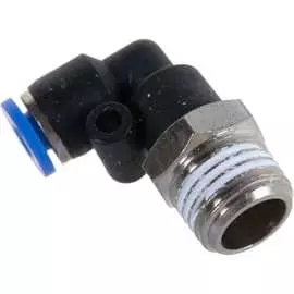 Угловой фитинг для пластиковых трубок Rockforce RF-SPL04-02(2243)