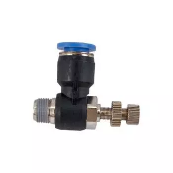 Угловой фитинг-дроссель (пневмодроссель) SHPI SC 08-01