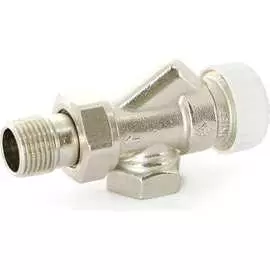 Угловой-осевой термостатический вентиль Uni-Fitt