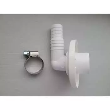 Угловой переходник для подключения сливного шланга VIVALDO ШГ111118