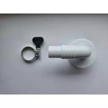 Угловой переходник для подключения сливного шланга VIVALDO ШГ111121