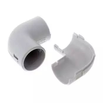 Угловой разборный безгалогенный соединитель Промрукав