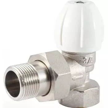 Угловой регулирующий клапан радиатора PROFACTOR PF RVA 371