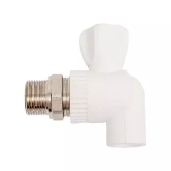 Угловой шаровой кран для радиатора СТМ CPRL2034