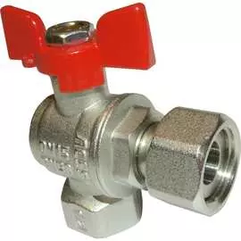 Угловой шаровой кран для воды Valfex PREMIUM VF.266.NB1.012.PREMIUM