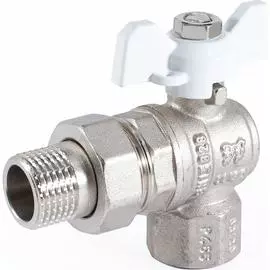 Угловой шаровой кран PROFACTOR с полусгоном в/н бабочка 3/4 дюйма PF UBV 325A