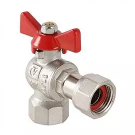 Угловой шаровый кран Valtec BASE VT.266.N.0606