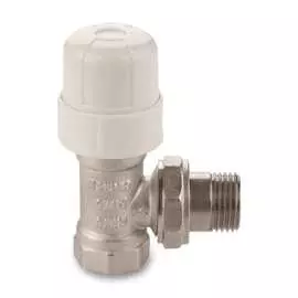 Угловой термостатический клапан для радиатора AQUALINK