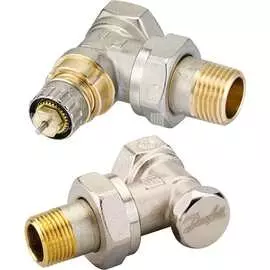 Угловой термостатический набор для радиатора Royal Thermo