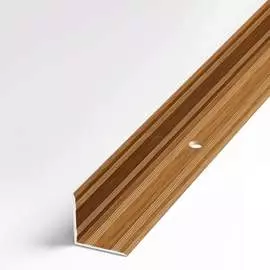 Угловой внутренний алюминиевый порог Лука 00000001752