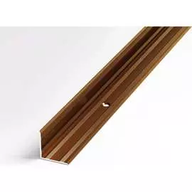 Угловой внутренний алюминиевый порог Лука