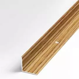 Угловой внутренний алюминиевый порог Лука 00000001693