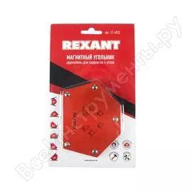 Магнитный угольник-держатель для сварки REXANT 12-4832