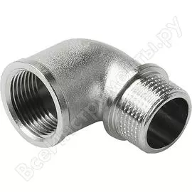 Угольник pro aqua латунный, в/н, резьбовой, шк 1/2 02-m15-f15xb