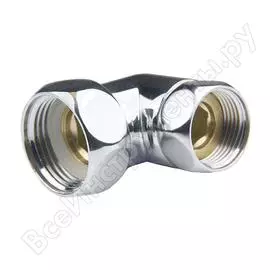 Хромированный уголок для полотенцесушителя СТМ Комплектующие для полотенцесушителей CPLF0134