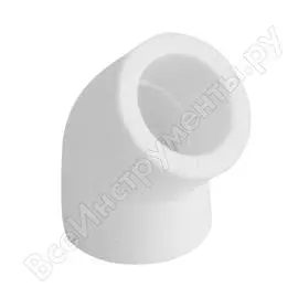 Уголок восток полипропиленовый, pp-r, 40x45 , 10 шт vsug4045w