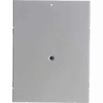 Укомплектованный одномодовый оптический кросс на DIN-рейку TopLan КРНМ-Top-04LC/U-OS2-GY-DIN