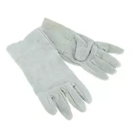 Укороченные спилковые пятипалые краги Профессионал 695802