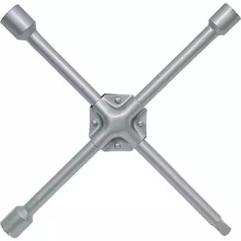 Укрепленный крестовой баллонный ключ INTERTOOL HT-1604